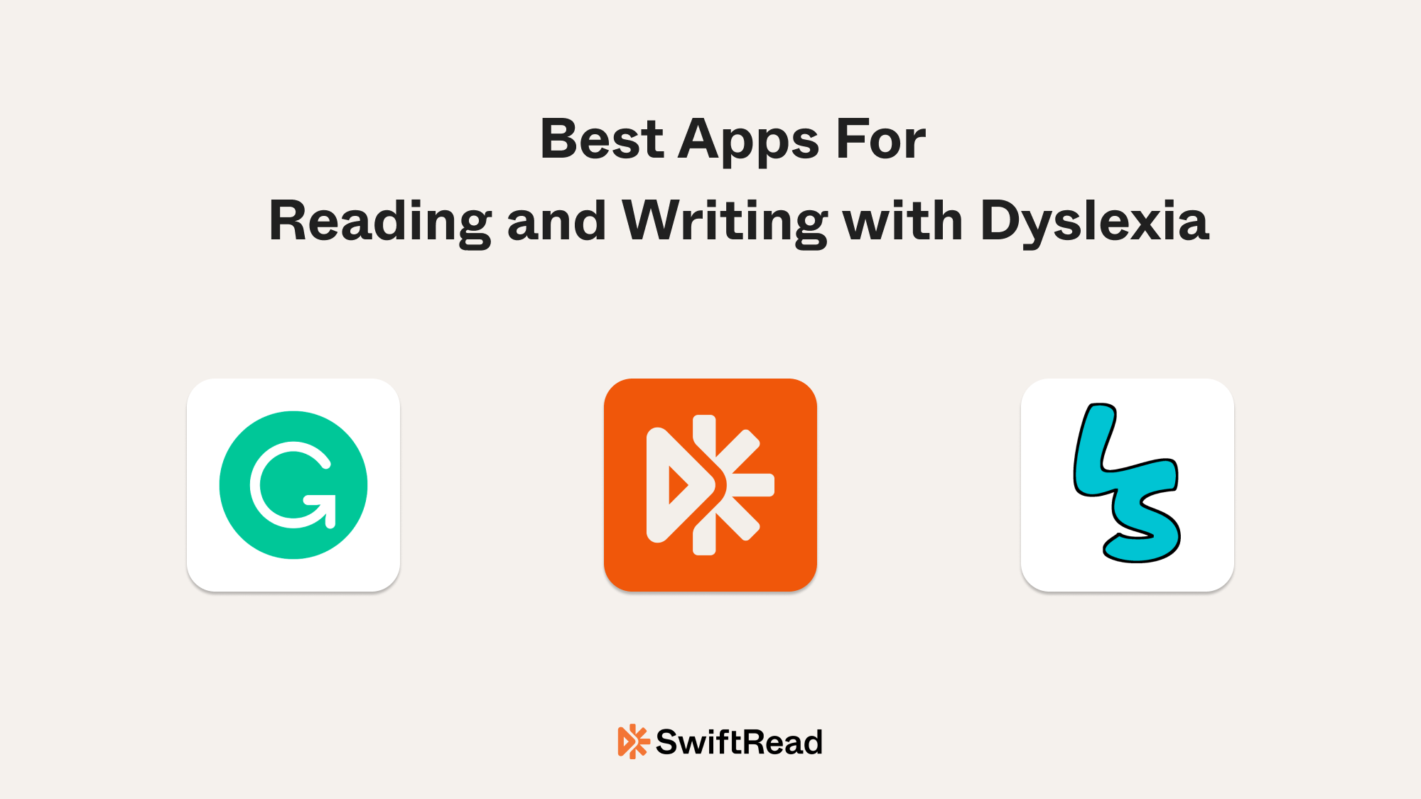 Best apps for reading and writing with dyslexia